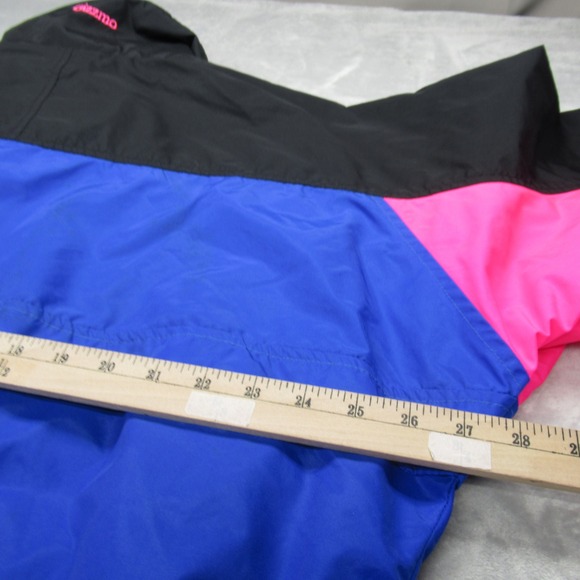 Columbia Jacket Mens XL Blue Pink Pockets Full Zip Waterproof 3in1 Shell Outdoor - Picture 16 of 16